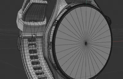华为HUAWEI WATCH GT 7（46mm）手表C4D,KEYSHOT模型