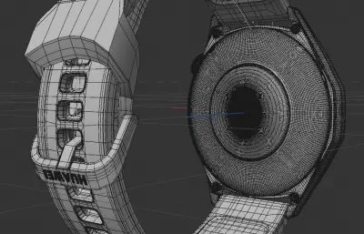 华为HUAWEI WATCH GT 7（46mm）手表C4D,KEYSHOT模型