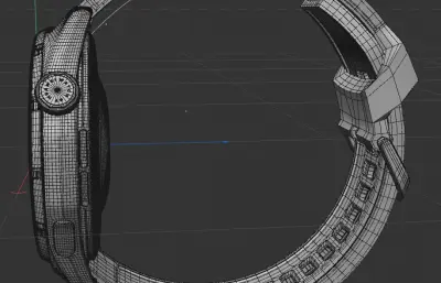 华为HUAWEI WATCH GT 7（46mm）手表C4D,KEYSHOT模型