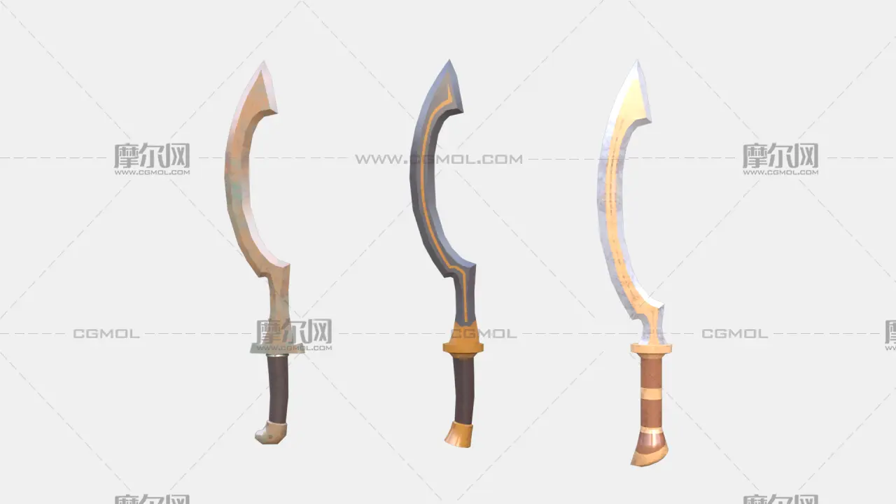 弯刀  冷兵器 埃及刀 游戏武器