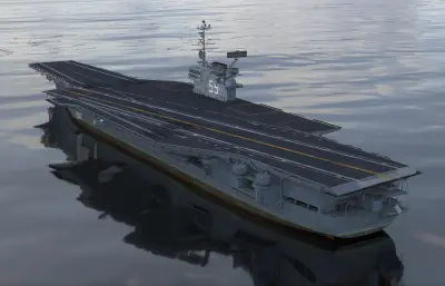 福莱斯特号航母,美国超级航空母