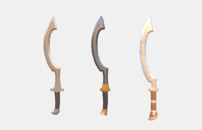 弯刀  冷兵器 埃及刀 游戏武器