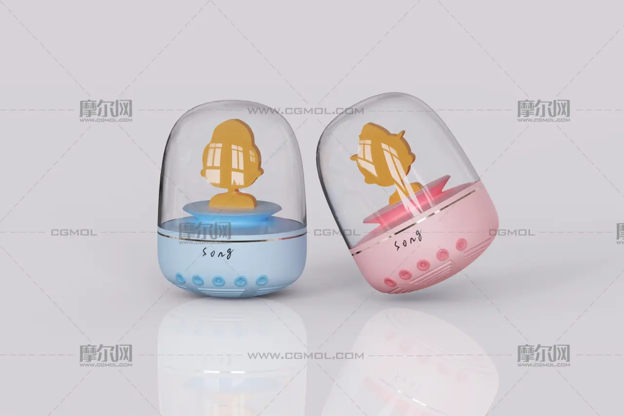 不倒翁蓝牙音箱,小夜灯文创产品
