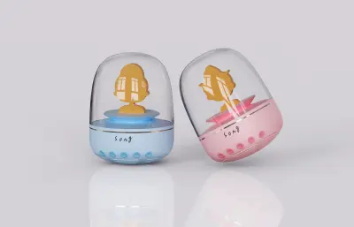 不倒翁蓝牙音箱,小夜灯文创产品