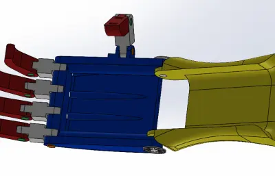 假手三维solidworks模型