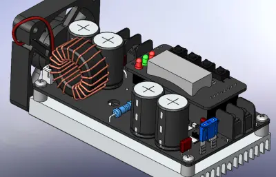 Drok降压稳压器DC+6V-65V至0-60V