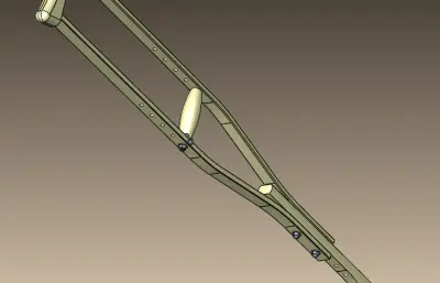 医用拐杖造型