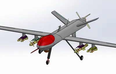 无人驾驶飞行器（UAV）外形模型