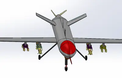 无人驾驶飞行器（UAV）外形模型