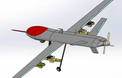 无人驾驶飞行器（UAV）外形模型