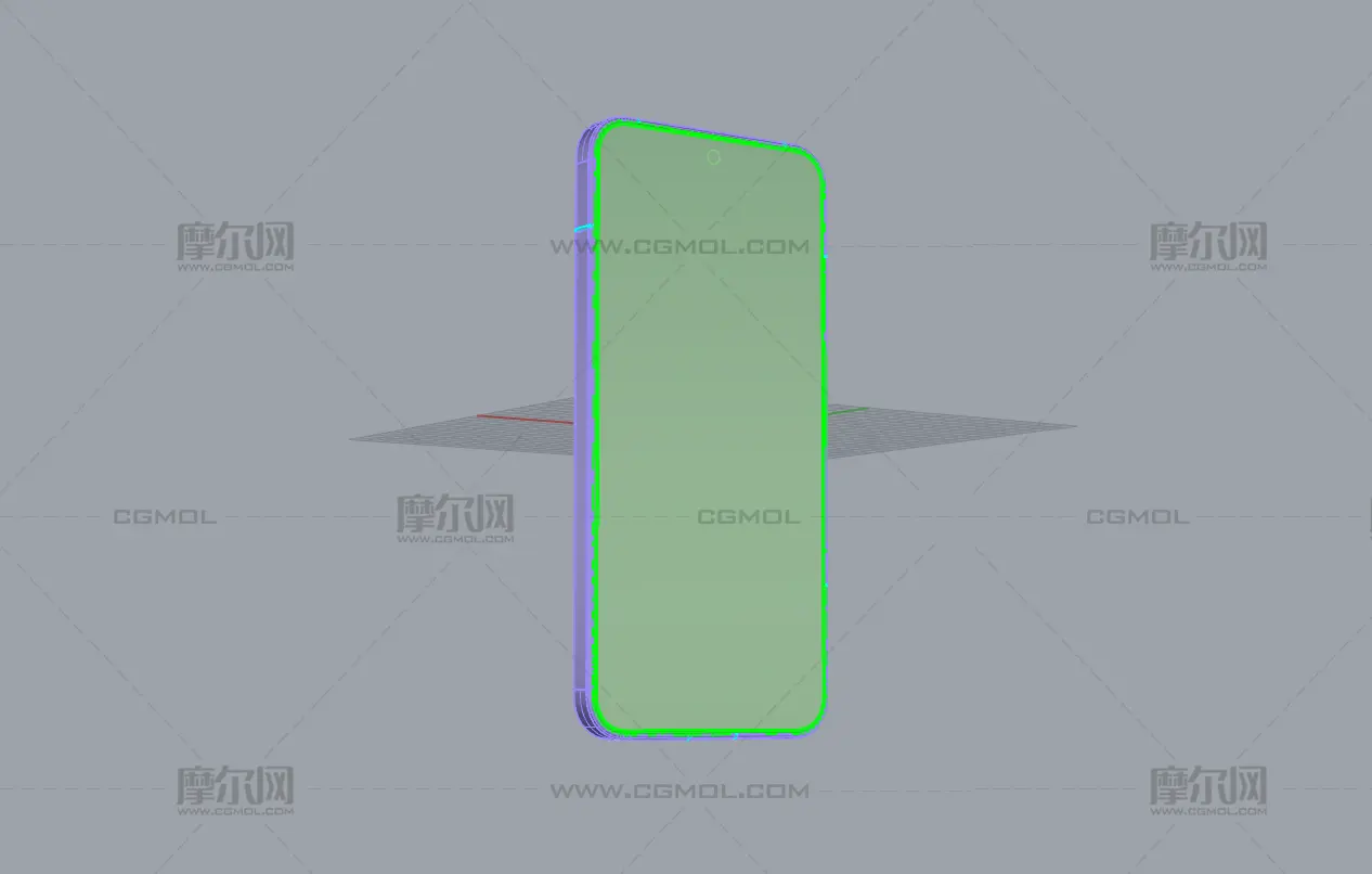 红米REDMI K90 Max手机外观rhino模型