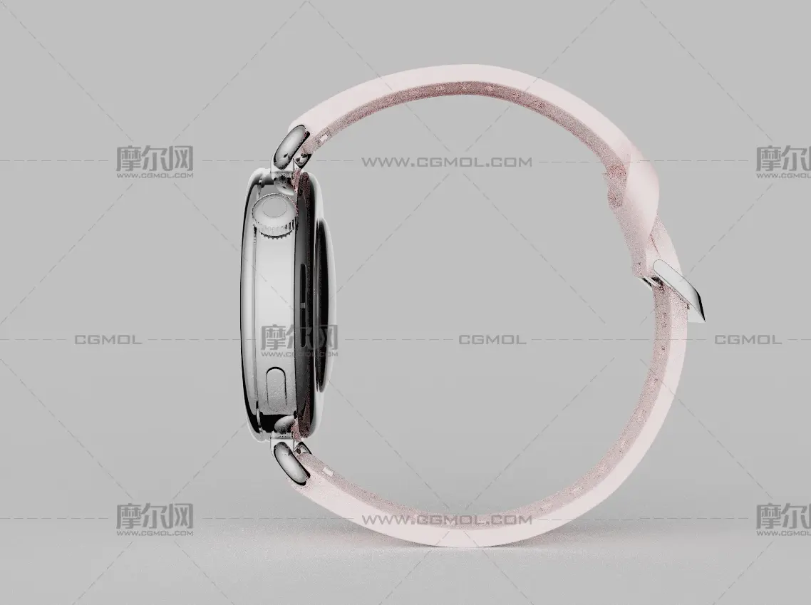 C4D华为HUAWEI WATCH GT 7（41mm）手表模型,有ksp,fbx文件