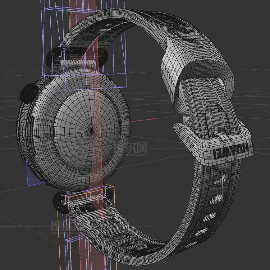 C4D华为HUAWEI WATCH GT 7（41mm）手表模型,有ksp,fbx文件