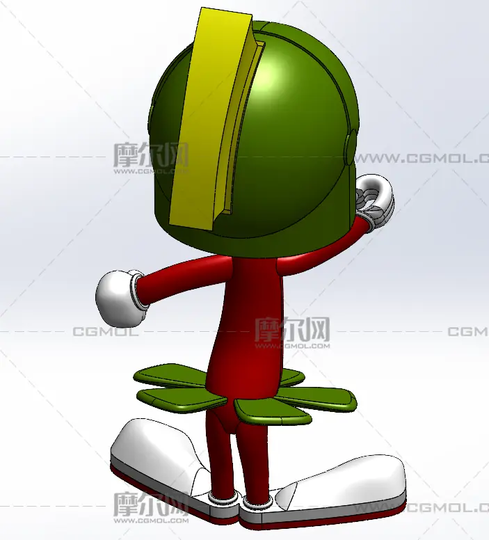 马文玩偶solidworks模型
