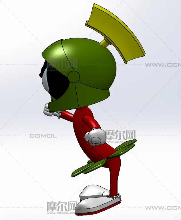 马文玩偶solidworks模型