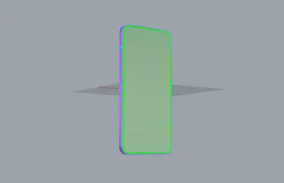 红米REDMI K90 Max手机外观rhino模型