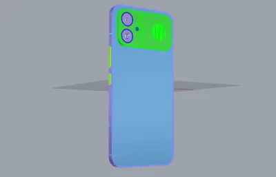 红米REDMI K90 Max手机外观rhino模型