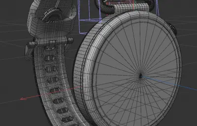 C4D华为HUAWEI WATCH GT 7（41mm）手表模型,有ksp,fbx文件