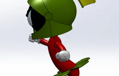 马文玩偶solidworks模型