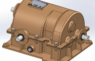 变速箱3D模型