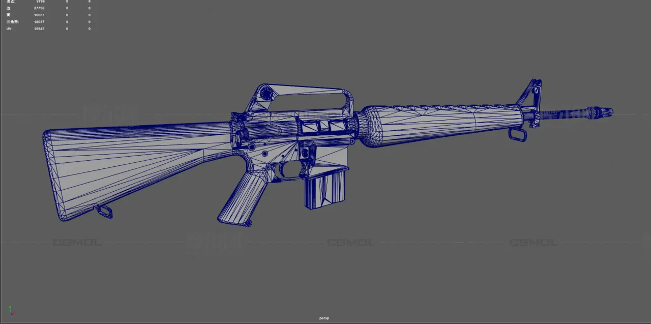 M16自动步枪 小口径步枪 军事武器