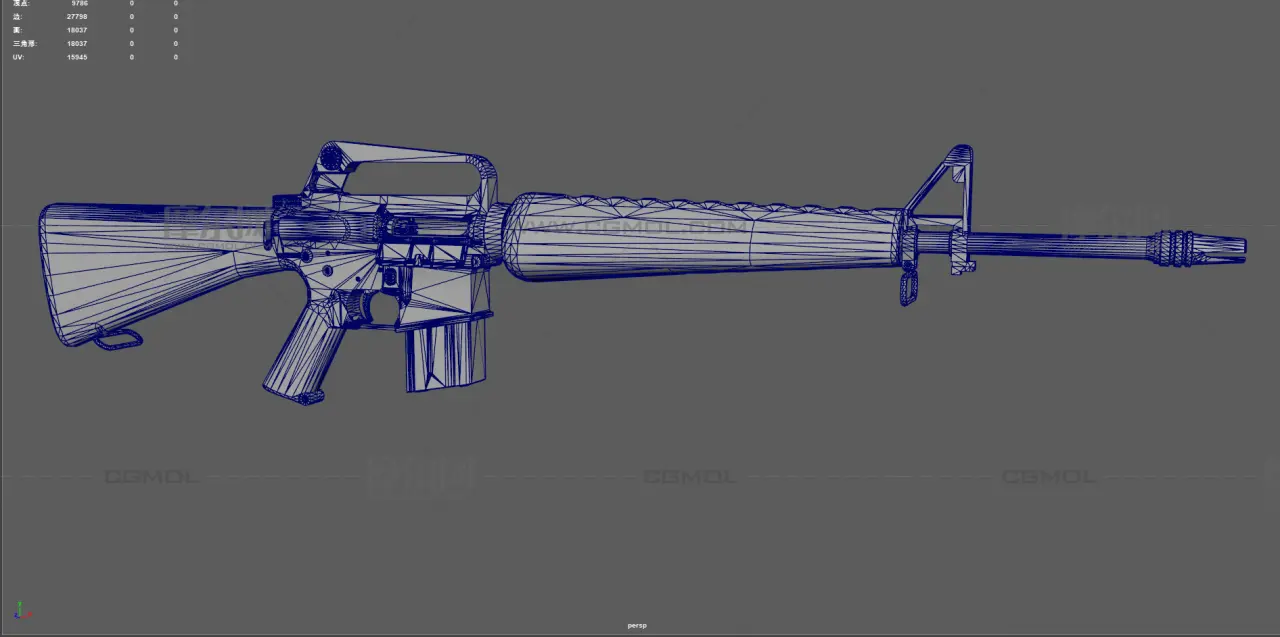 M16自动步枪 小口径步枪 军事武器