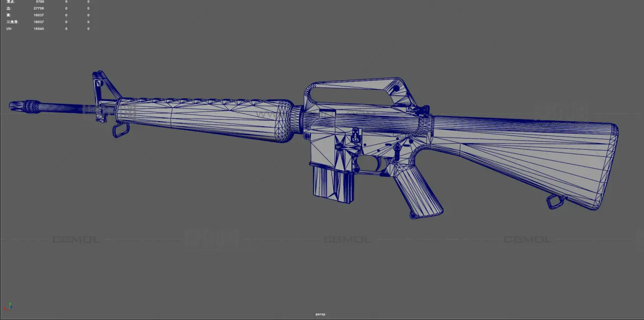 M16自动步枪 小口径步枪 军事武器