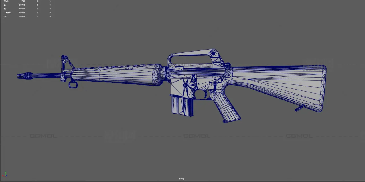 M16自动步枪 小口径步枪 军事武器