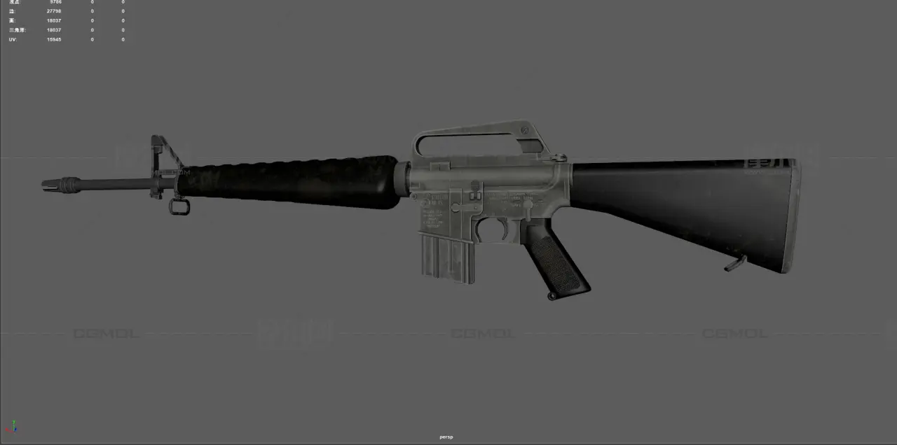 M16自动步枪 小口径步枪 军事武器