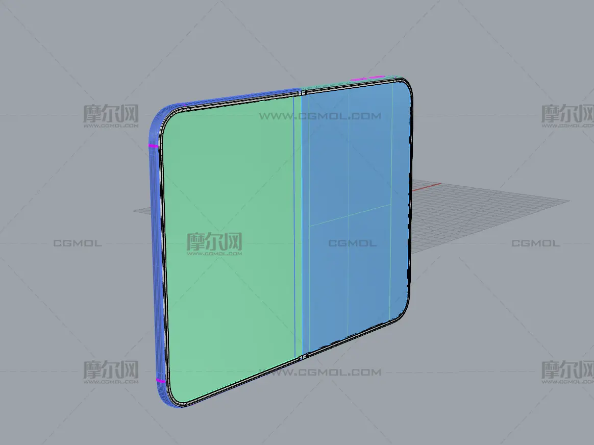 iPhone 18 Fold / iPhone折叠手机rhino模型