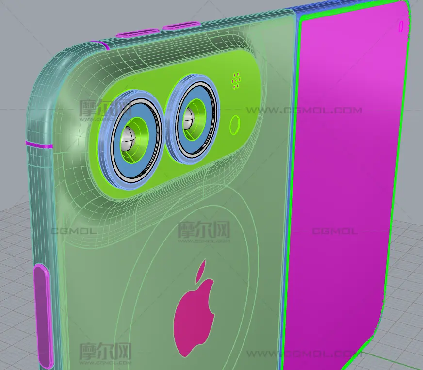 iPhone 18 Fold / iPhone折叠手机rhino模型