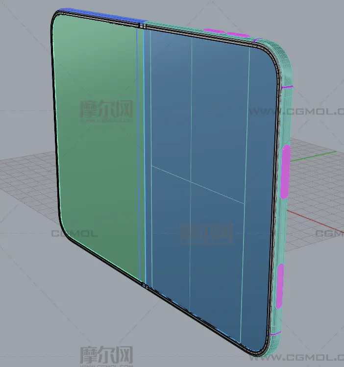 iPhone 18 Fold / iPhone折叠手机rhino模型