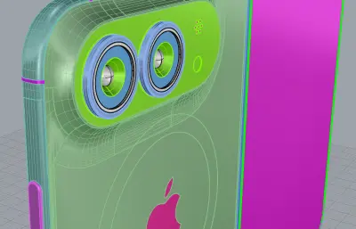 iPhone 18 Fold / iPhone折叠手机rhino模型