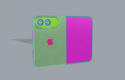 iPhone 18 Fold / iPhone折叠手机rhino模型