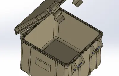130X130X110mm塑料盒