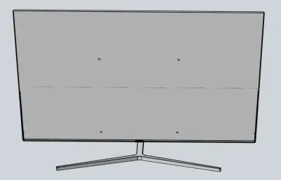 三星4k电视,显示屏