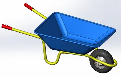 独轮手推车