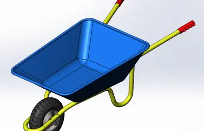 独轮手推车
