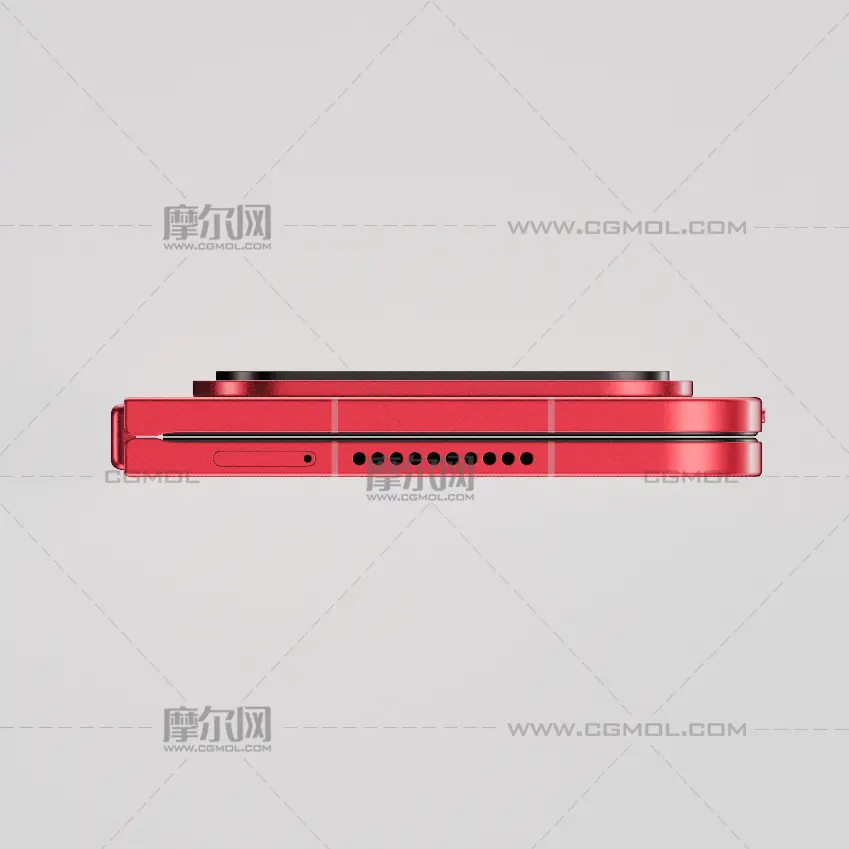 小米Xiaomi 18 Fold手机C4D,KEYSHOT模型