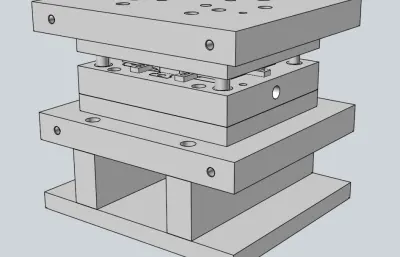 冲床垫片模具设计2