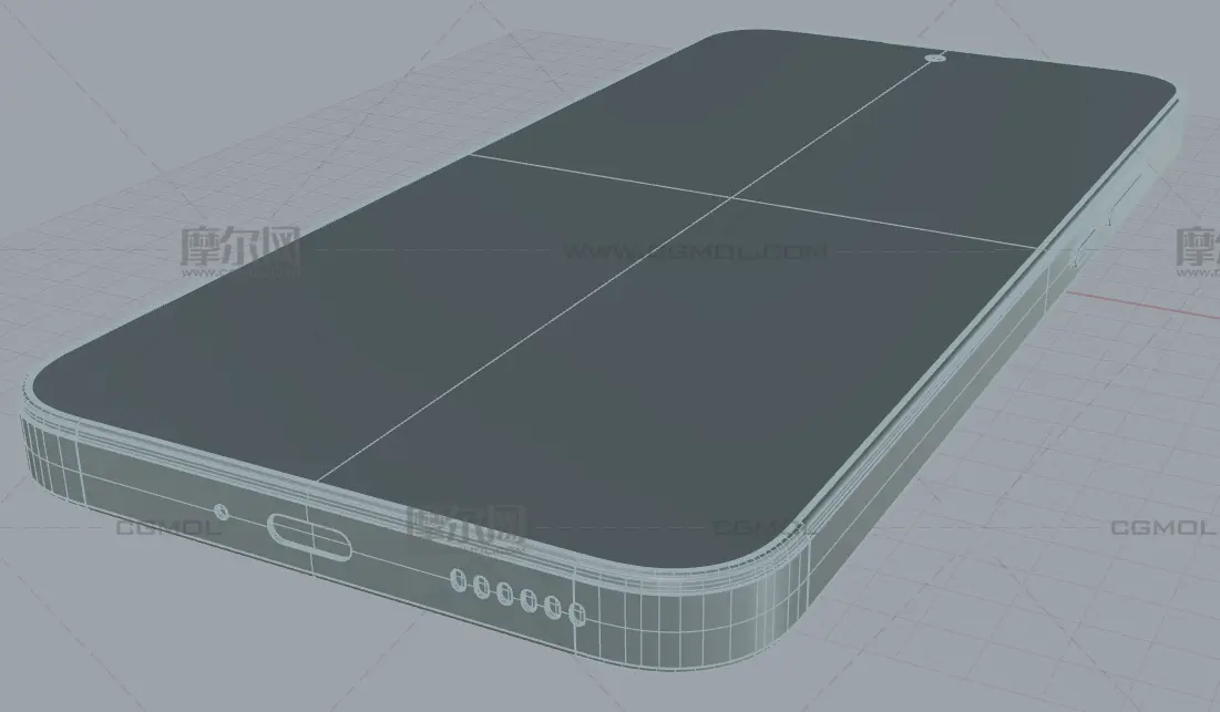 Nothing Phone 4b手机外观3dm,stp模型