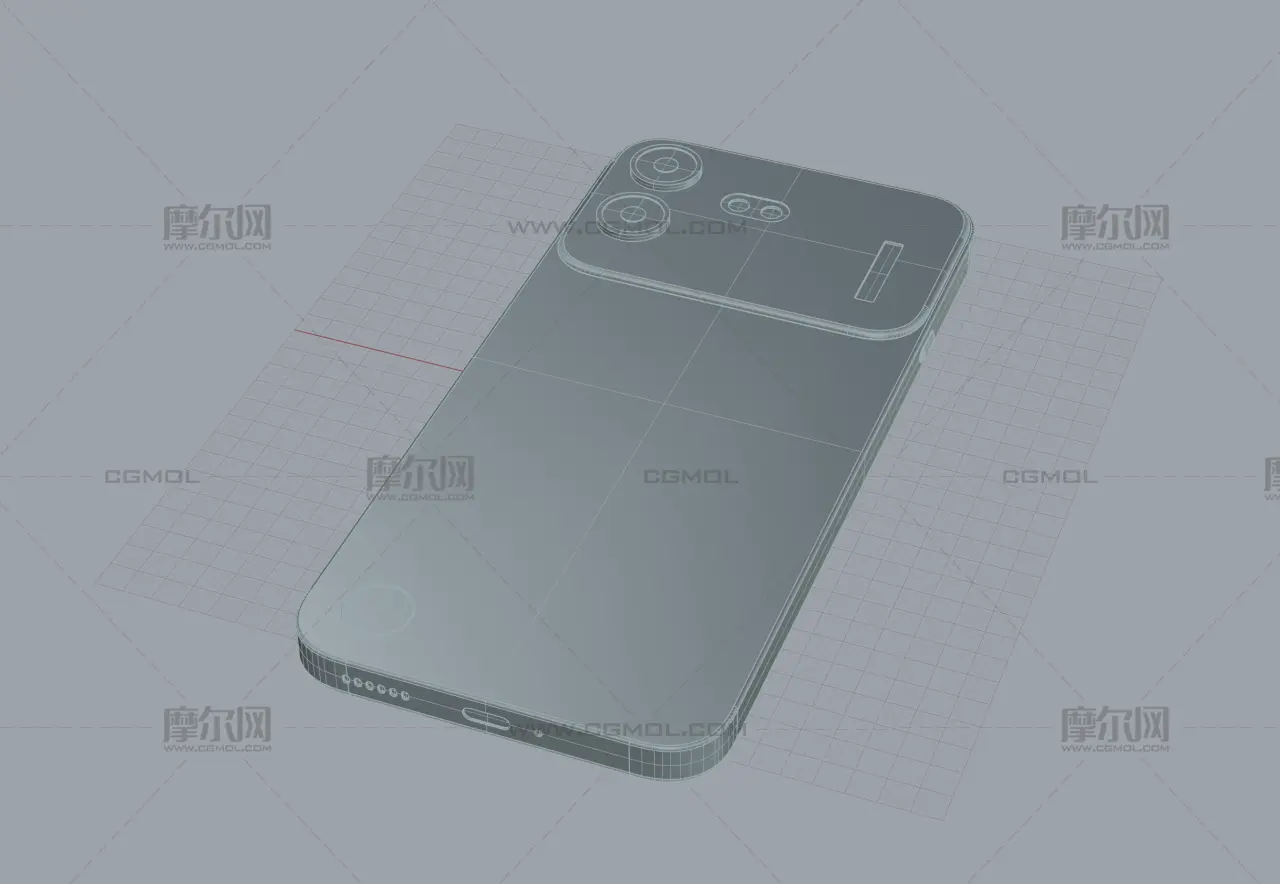Nothing Phone 4b手机外观3dm,stp模型