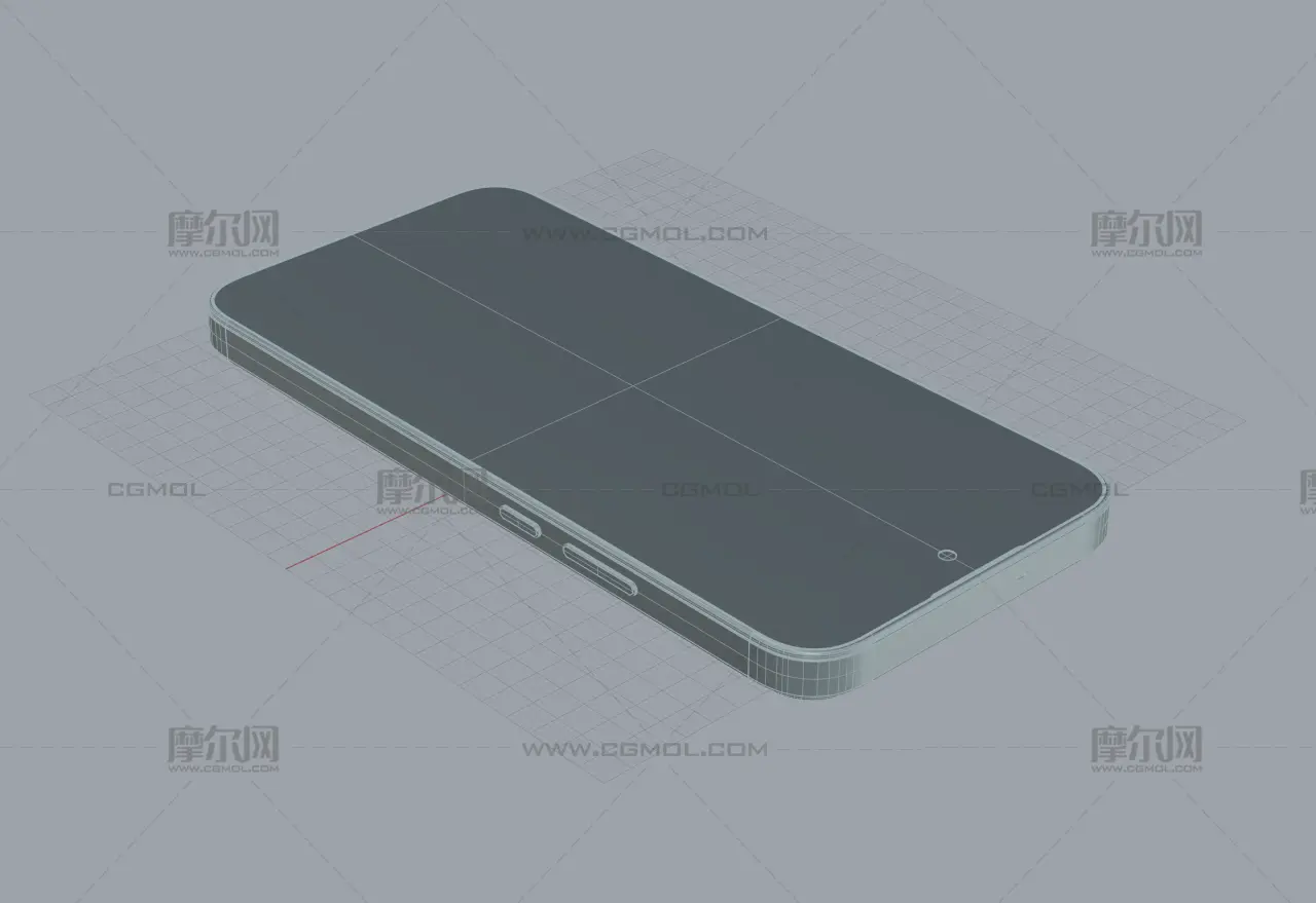 Nothing Phone 4b手机外观3dm,stp模型