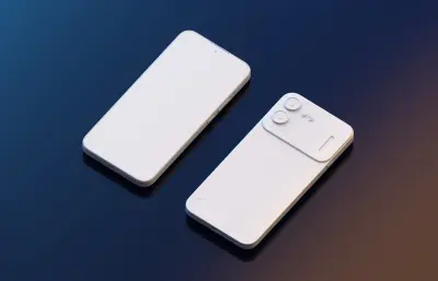 Nothing Phone 4b手机外观3dm,stp模型