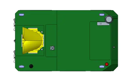 BM1水陆两栖全地形排涝车stp模型