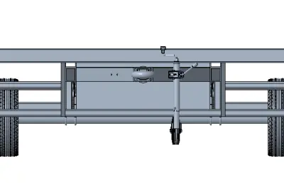 DX1水陆两栖全地形车转运拖车