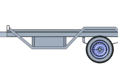 DX1水陆两栖全地形车转运拖车