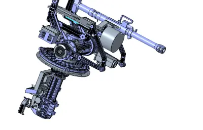 顶置武器架2