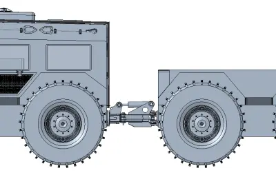 MC2轮式铰接水陆两栖全地形车,8×8轮式车