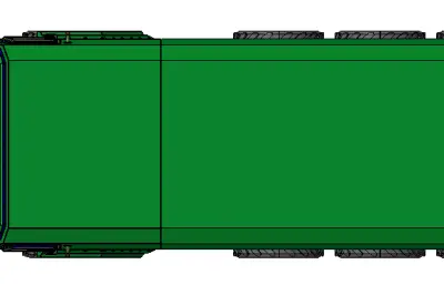 10×10轮式水陆两栖全地形车
